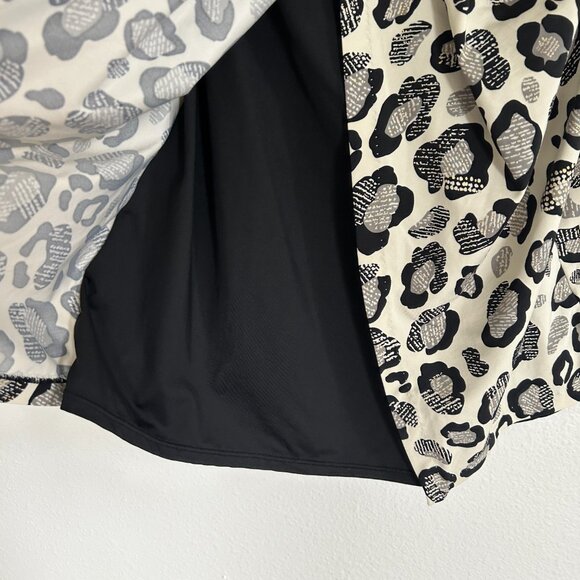 Miraclesuit Tankini Top 12 Animal Print Jubilee Flyaway Slimming Swim - Picture 4 of 11